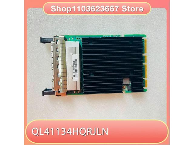 Four port 10G Ethernet card 03GX299 10G RJ45 QL41134HQRJLN