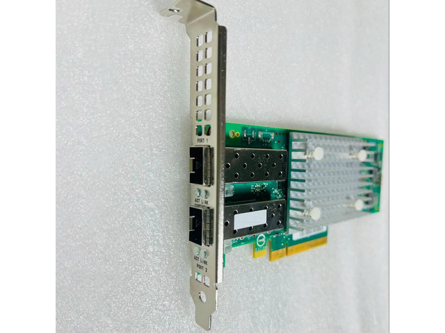 25G 10G Dual Port Fiber 10 Gigabit Ethernet Card KH63X 0KH63X QL41232HFCU-DE
