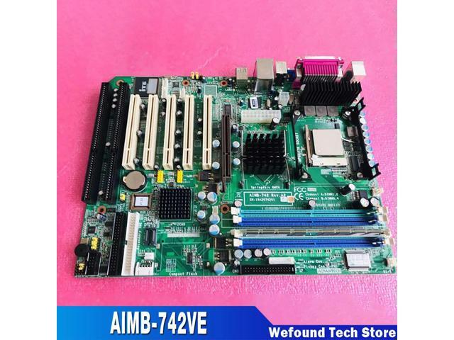 For Advantech AIMB-742 AIMB-742VE A2 Industrial Computer Mainboard With 2 Isa Slots 100% Tested Fast Ship AIMB-742VE
