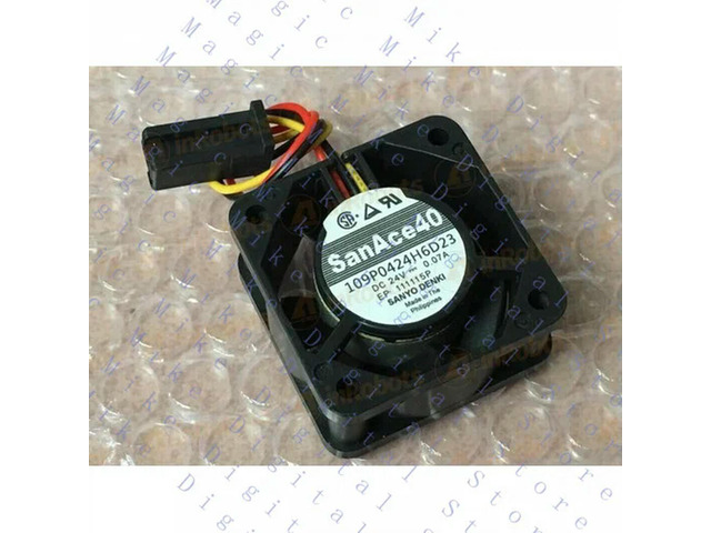 FOR Sanyo 109P0424H6D23 24V 0.07A 4020 3-pin dual ball FANUC system inverter fan