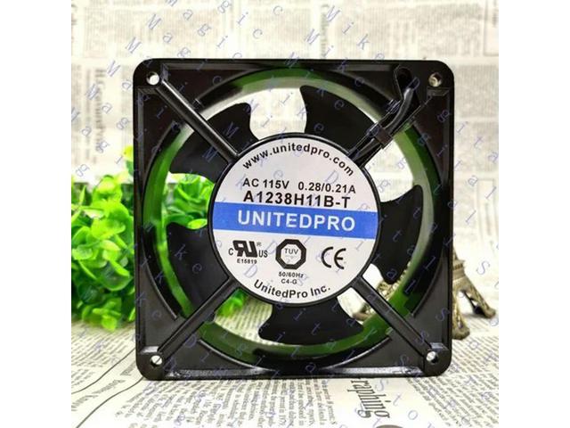 FOR UNITEDPRO A1238H11B-T 115V 0.28 / 0.21A 12038 chassis fan cooling fan