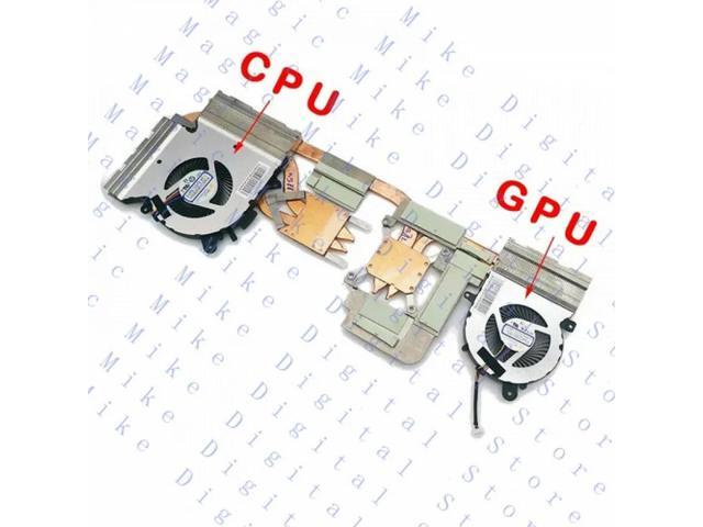 For GF65-Thin 15M GF66 MS-1581 16W1 Cooling Fan Heatsink