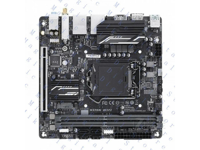 For H370N LGA1151 DDR4 Mini-ITX Motherboard Tested