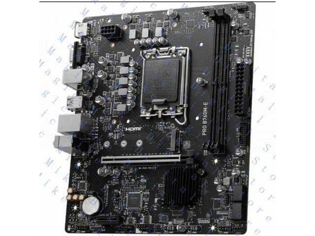 FOR PRO B760M-E Motherboard LGA1700 B760 micro ATX M.2