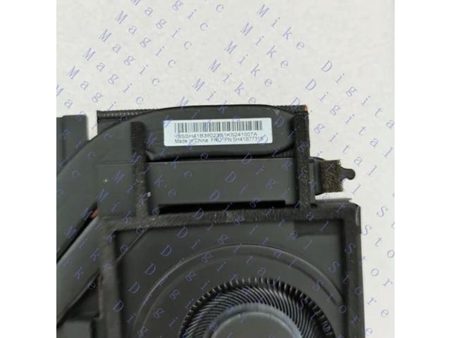 5H41B77316 FOR ThinkPad P16 Gen1 CPU Graphics Cooling Heatsink Fan