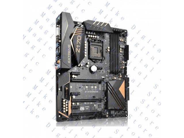 FOR Z170 extreme6 motherboard LGA1151 DDR4 64G DP+DVI+HDMI ATX Tested