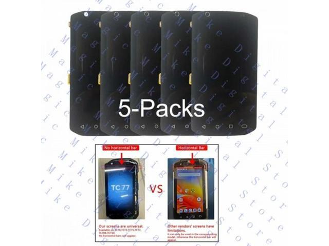5-Packs TC77 LCD Touch Screen Digitizer for TC77 (Android Version)
