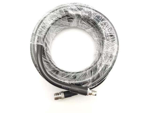 Osprey Electronics 10m (32.8 ft) Low-Loss 50 Ohm Coaxial Antenna Cable Alsr400 with N-J to Sma Connector Ideal for Radios, Antenna Analyzers,...