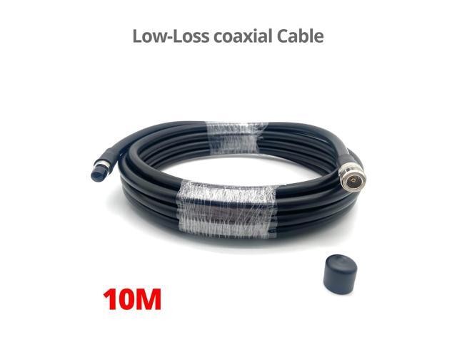 Osprey Electronics 10m (32.8 ft) Low-Loss 50 Ohm Coaxial Antenna Cable Alsr400 with N-J to Sma Connector Ideal for Radios, Antenna Analyzers,...