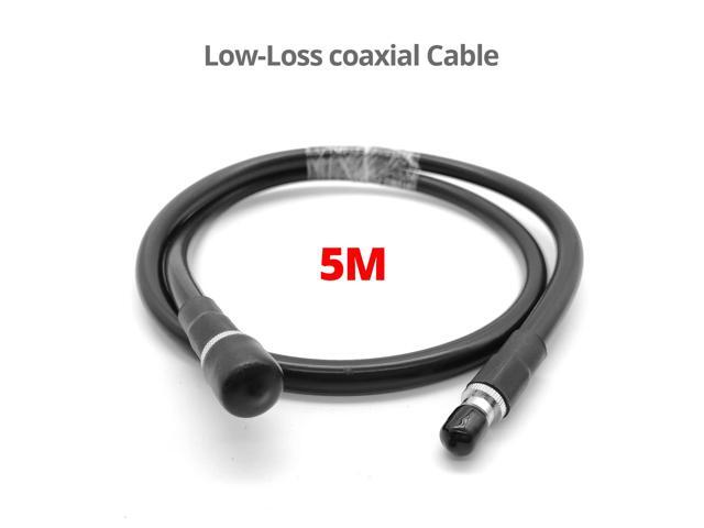 Osprey Electronics 5m (16.4 ft) Low-Loss 50 Ohm Coaxial Antenna Cable ALSR400 with N-J to SMA Connector Suitable for Radios, Antenna Analyzers,...