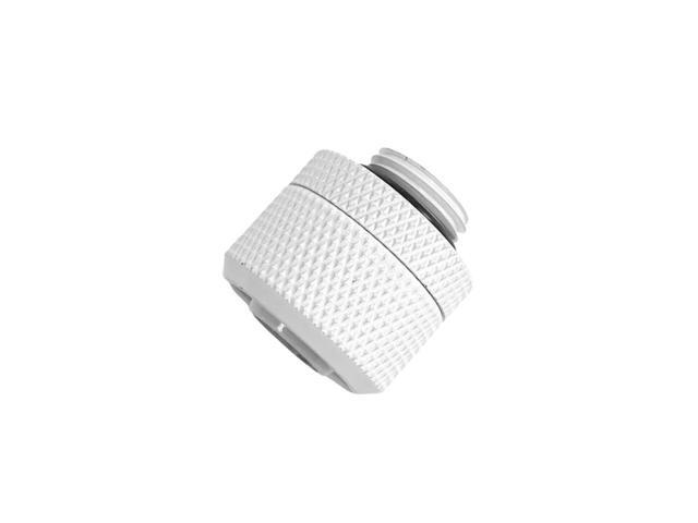 dracaena. io 2 Pack G1/4' Thread to 3/8' Inner Diameter, 5/8' Outer Diameter Compression Fitting for Soft Tubing, Soft Tube Connectors for Computer...