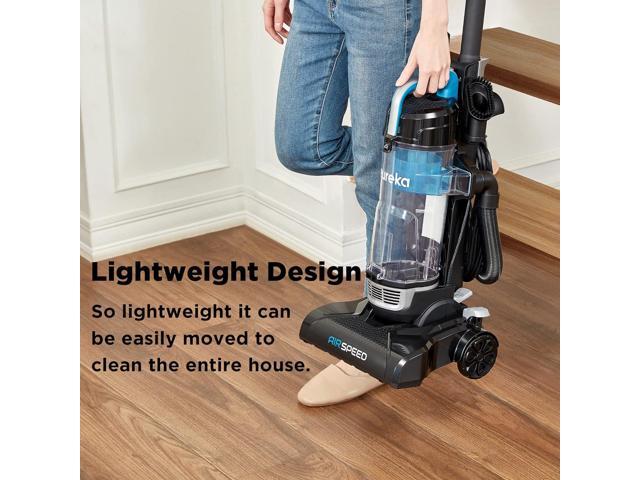 Eureka NEU10AE5 Powerful Bagless Upright Vacuum Cleaner Carpet and Floor, AirSpeed Ultra-Lightweight Vacuum Cleaner, w/ Replacement Filter, Blue