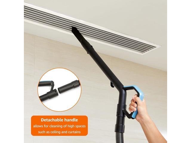 Basics Upright Bagless Vacuum Cleaner for Carpet and Hard Floors, With Crevice and Upholstery Tools, Detachable Handle, Lightweight (8.4 lbs), 1.7L...
