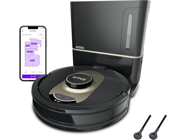 Shark AV2501AE AI Robot Vacuum with XL HEPA Self-Empty Base, Bagless, 60-Day Capacity, LIDAR Navigation, Perfect for Pet Hair, Compatible with.