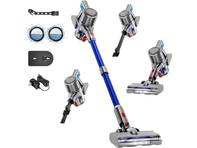 Cordless Vacuum Cleaner, 8 in 1 Powerful Stick Vacuum with 50Mins Rechargeable Battery, Vacuum Cleaners for Home Anti-Tangled Lightweight Handheld.
