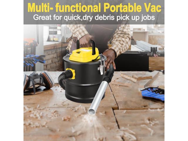 Ash Vacuum Cleaner, Pellet Stove Vacuum Cleaner with Blower Function, 800W Powerful Suction 2.6 Gallon All-in-One Ash Vacuum for Fireplaces, Pellet...