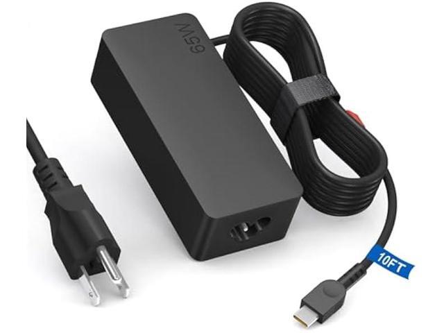 65W 45W Charger Compatible with Lenovo Laptop, USB Type C Power Compatible with Lenovo Yoga, Thinkpad, Chromebook Computer,14Ft, 65W USB C Laptop...