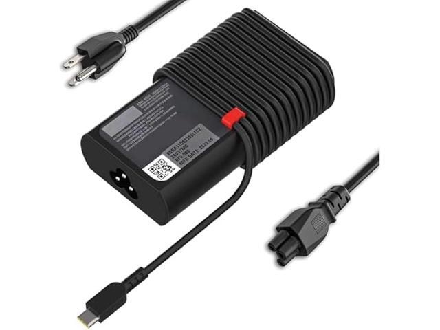 Slim 65W USB-C Laptop Charger Compatible with Lenovo ThinkPad X1 Z13 X13 L14 E14 C14 P14S E15 P15S E15 P16S ThinkBook 13s 14G3 14G4 ldeaPad 5 5i...