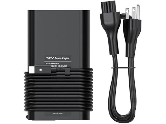 USB C 65W Laptop Charger Replacement for Dell Latitude 5285 5289 5290 7212 7275 7285 7290 7390 7420 Dell XPS 13 9350 9360 9365 9370 9380 Chromebook...