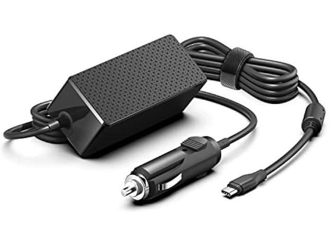 HKY Laptop Car Charger USB C PD 100W 95W 90W 65W 45W DC Adapter for Lenovo Thinkpad/Yoga/IdeaPad,Dell Latitude/XPS,LG Gram,MacBook Pro/Air,HP...