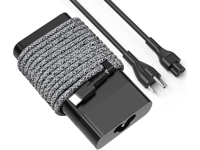 New Slim 65W USB C Laptop Charger Replacement for HP Spectre X2 X360,Spectre, Elitebook X360, Envy, Chromebook, Pavilion X2, Elite x2,ProBook...