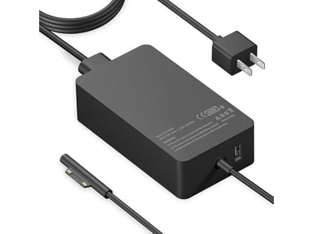 Charger Compatible with Microsoft Surface Pro, Surface Go Tablet, Surface Book, Support 65W, 44W, 39W, 36W, 24W Microsoft Surface Laptop Charger