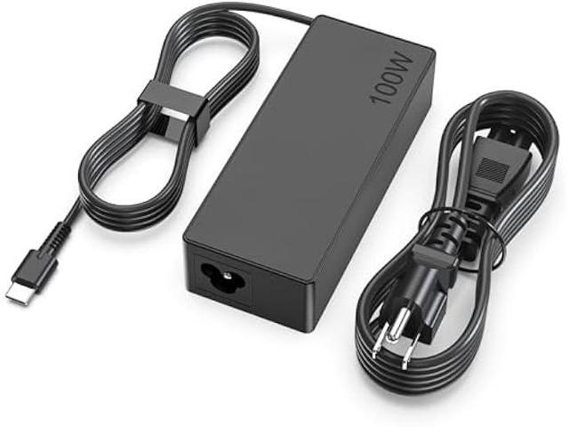 100W USB C Charger Fast Universal Laptop Charger, Compatible with Lenovo, Mac Book Pro/Air 16, 15, 14, 13 Inch, Lenovo ThinkPad, HP, Dell, Asus,...