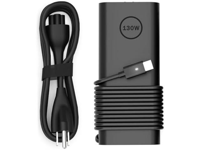130W USB C Charger Compatible with Dell Laptop 130W 100W 65W USB Type C Fast Power Adapter