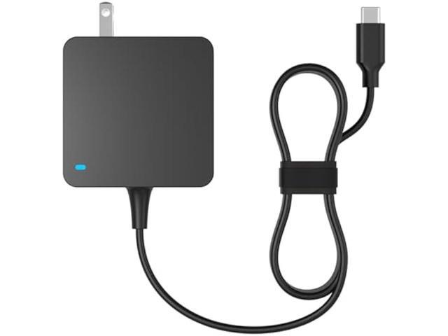 65W USB C Universal PD Charger Fit for Asus Zenbook Chromebook, HP Elitebook Chromebook, Fit for Dell Latitude, Lenovo Thinkpad Yoga, Fit for Acer,...