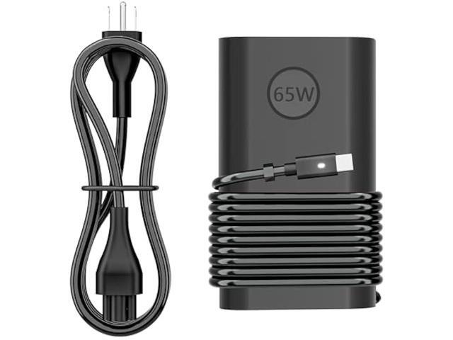 65W USB C Laptop Charger Compatible with Dell Latitude 5420 5520 5320 7420 5430 7390 7320 Type C Fast Charging Power Cord