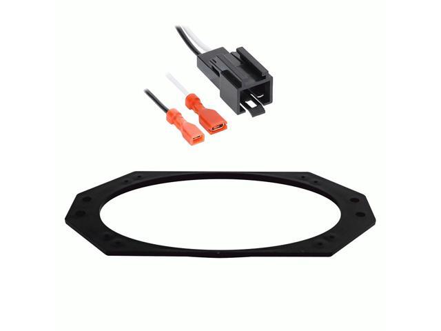 Metra - Speaker Adapter Kit for Jeep Wrangler 1997-2006 Vehicles - Black - image 4