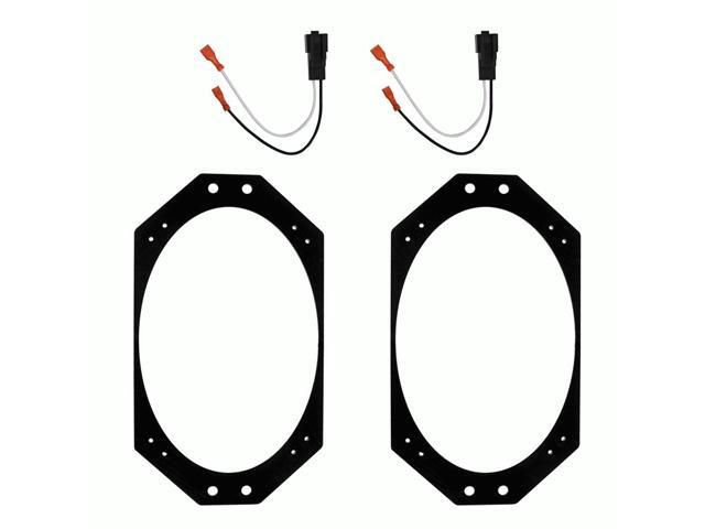 Metra - Speaker Adapter Kit for Jeep Wrangler 1997-2006 Vehicles - Black - image 6