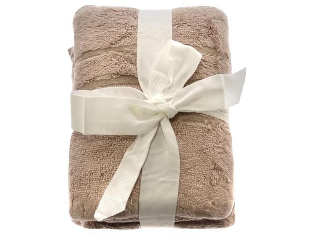 Bamboo Hand Towel Set - Blush by Cariloha for Unisex - 3 Pc Towel