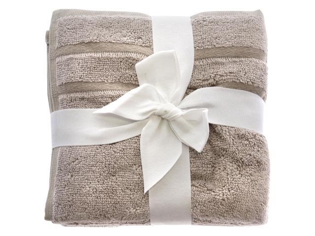 Bamboo Washcloths Set - Stone by Cariloha for Unisex - 3 Pc Towel