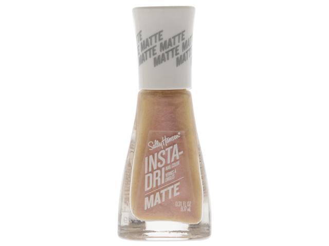 Insta-Dri Nail Color Matte - 017 Rose Flush by Sally Hansen for Women - 0.31 oz Nail Polish