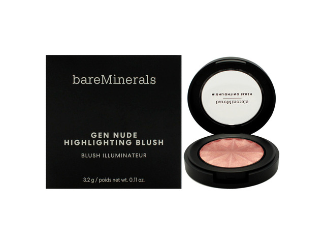 Gen Nude Highlighting Blush - Pink Glow by bareMinerals for Women - 0.11 oz Makeup