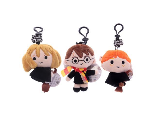 Harry Potter Plush Keychain - Set A by PMI for Kids - 3 Pc Plush Toy