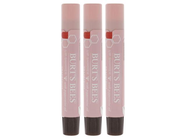 Burts Bees Lip Shimmer - Grapefruit by Burts Bees for Women - 0.09 oz Lip Shimmer - Pack of 3