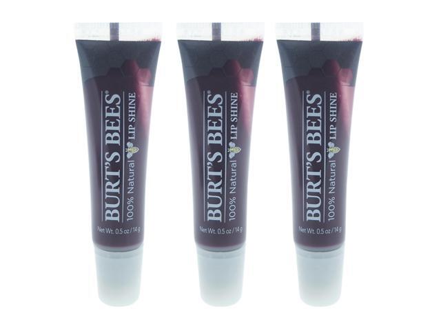 Burts Bees Lip Shine - 060 Smooch by Burts Bees for Women - 0.5 oz Lip Gloss - Pack of 3