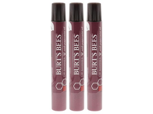 Burts Bees Lip Shimmer - Fig by Burts Bees for Women - 0.09 oz Lip Shimmer - Pack of 3