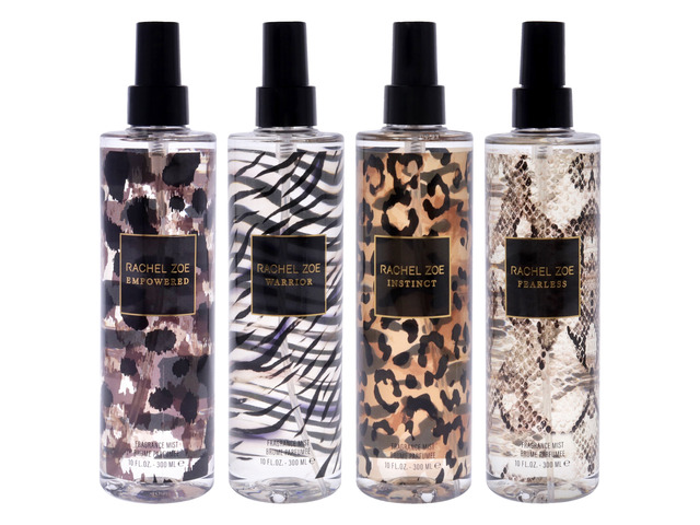 Rachel Zoe Kit by Rachel Zoe for Women - 4 Pc Kit 10oz Fragrance Mist - Empowered, 10oz Fragrance Mist - Warrior, 10oz Fragrance Mist - Fearless,...