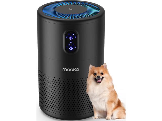 MOOKA Air Purifiers for Home Large Room up to 1076 ft², H13 True HEPA Air Filter Cleaner, Odor Eliminator, Remove Smoke Dust Pollen Pet Dander,.
