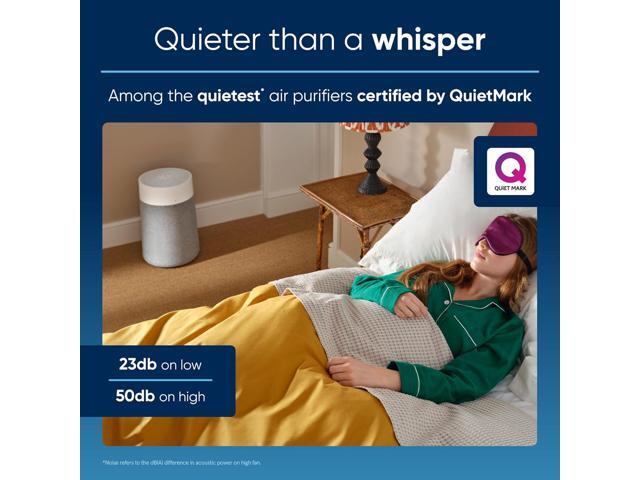 BLUEAIR Air Purifiers for Medium Rooms, Bedroom, Kitchen, Cleans 1,858 sqft in one hour, HEPASilent Smart Air Cleaner for Home, Pets, Allergies,...