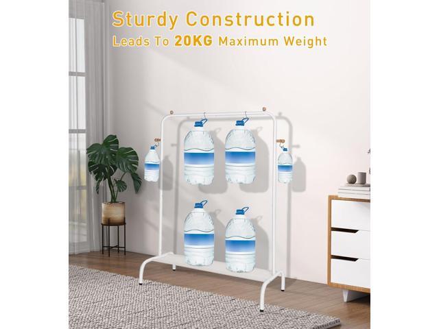 Kids Clothing Rack - Garment Rack with Bottom Storage Shelf for Children, Small Baby, & Toddler, Clothes Organizer, Shirts, Dresser, Hat, Backpack,...