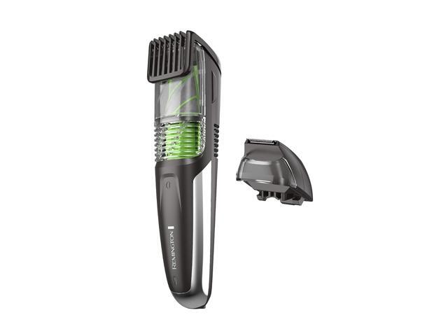 Remington Vacuum Beard Trimmer,13 Length and Style Settings with Adjustable Length Comb (2-18mm),Vacuum Trimmer for Beard, Mustache, and Stubble,.