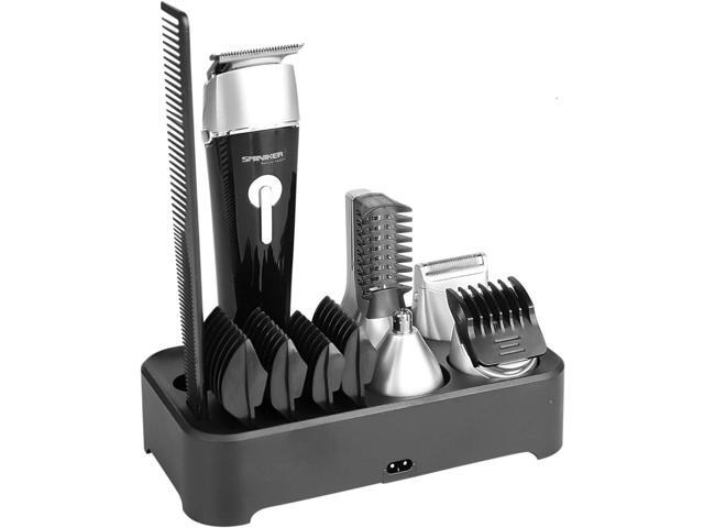 5 in 1 Multi-functional Waterproof Man's Grooming Kit Hair Clippers Beard Trimmer Kit Body Groomer Kit of Mustache Trimmer Nose Hair Trimmer...