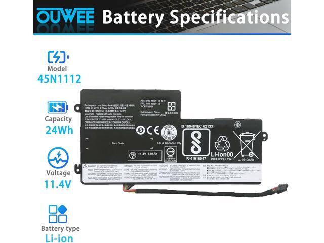 45N1112 Laptop Battery Compatible with Lenovo ThinkPad A275 T440 T440S T450 T450S T460 X230S X240 X240S X250 X260 X270 Series Internal 45N1113...