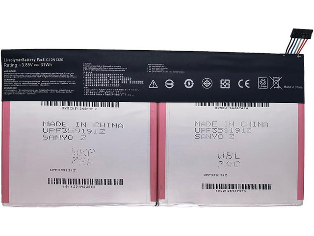 C12N1320 Laptop Battery Replacement for ASUS Transformer Book T100T Tablet 0B200-00720300 [3.85V 31Wh]