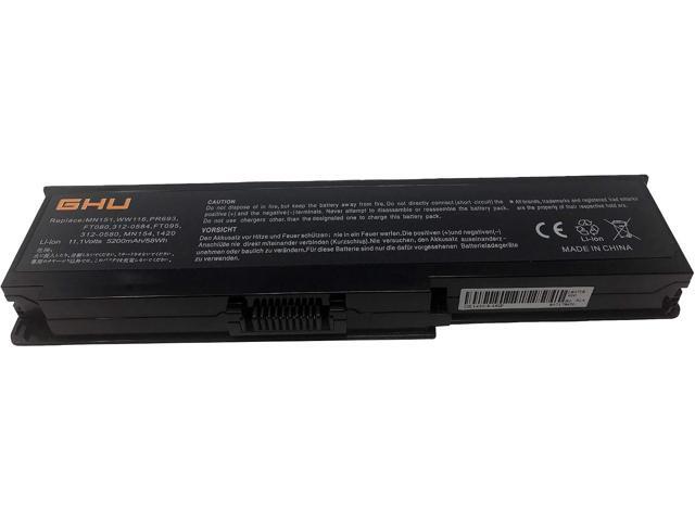 GHU Premium 58Wh Replacement WW116 for Dell Vostro 1400 1420 Battery UL Tested Dell Battery WW116, Long-Lasting, Can Be Reused 500 Times, Free Returns