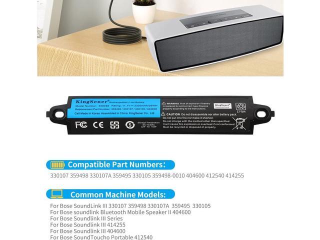 359495 359498 Battery for Bose SoundLink III 330107 330107A 330105 330105A 0330107 0330105 Soundlink 2 3 Soundlink Bluetooth Mobile Speaker II III...